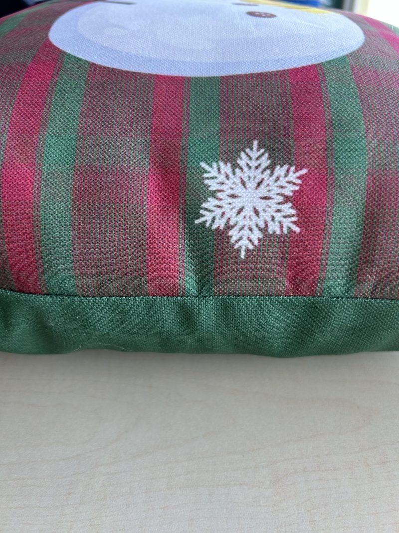 Christmas Snowman Pillow Cover, Holiday Pillow Cover, Winter Decorating - Image 7