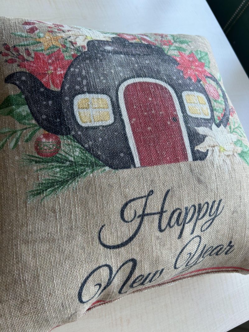 New Year Themed Pillow Cover for Holiday Decorating - Image 11