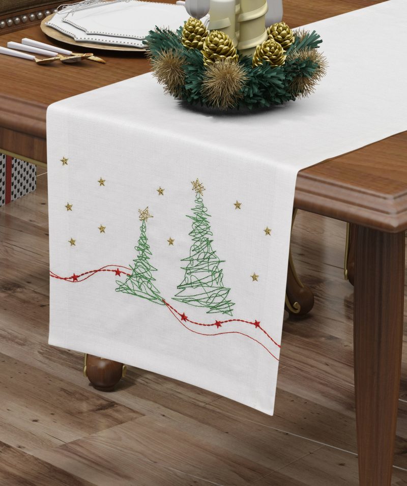 Christmas and Holiday Table Runners - Colorful and Festive, Great for Holiday Decorating