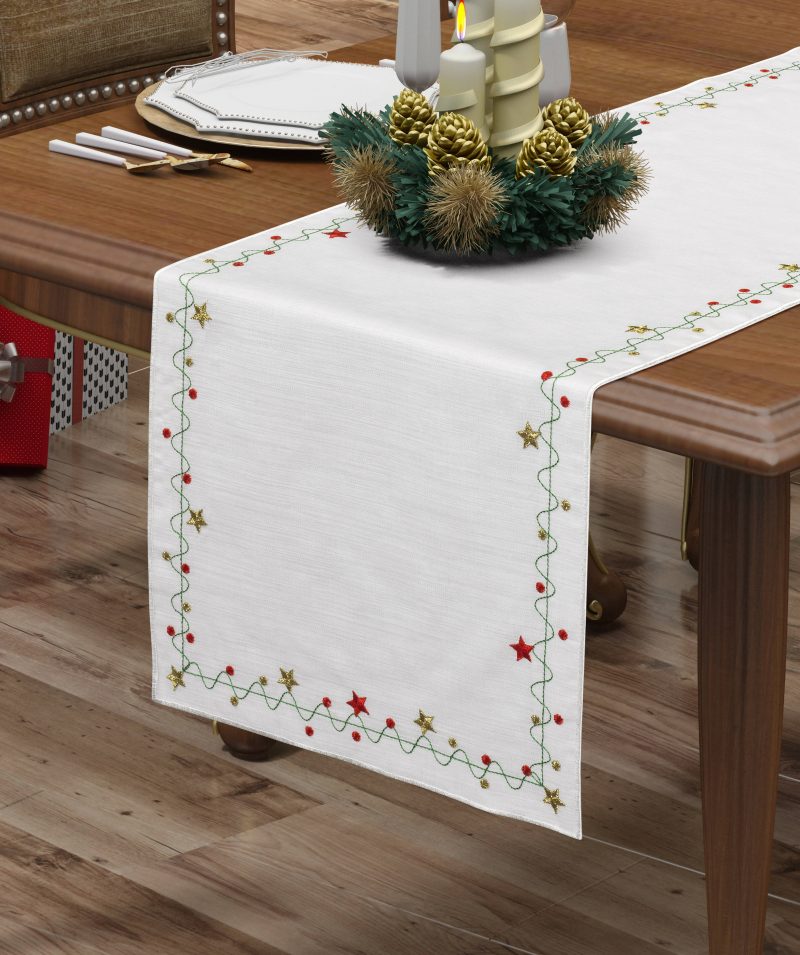 Christmas and Holiday Table Runners - Colorful and Festive, Great for Holiday Decorating - Image 3