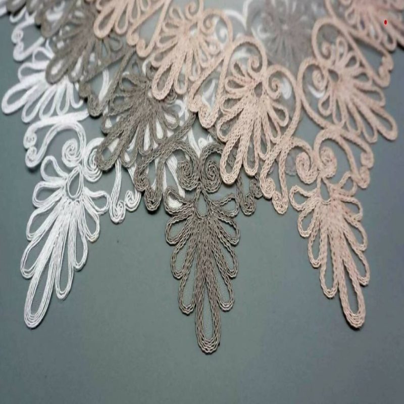 Angel Whisper Runner Set, Mantle Set, Dining Room and Home Decoration, Doilies - 5pc Set - Image 2