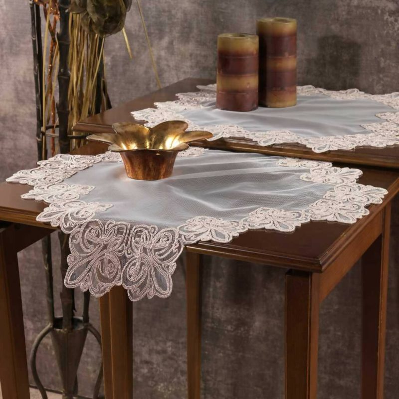 Crown Living Set, Table Scape, Dining Room, Living Room, 5PC Runner Set - Image 2