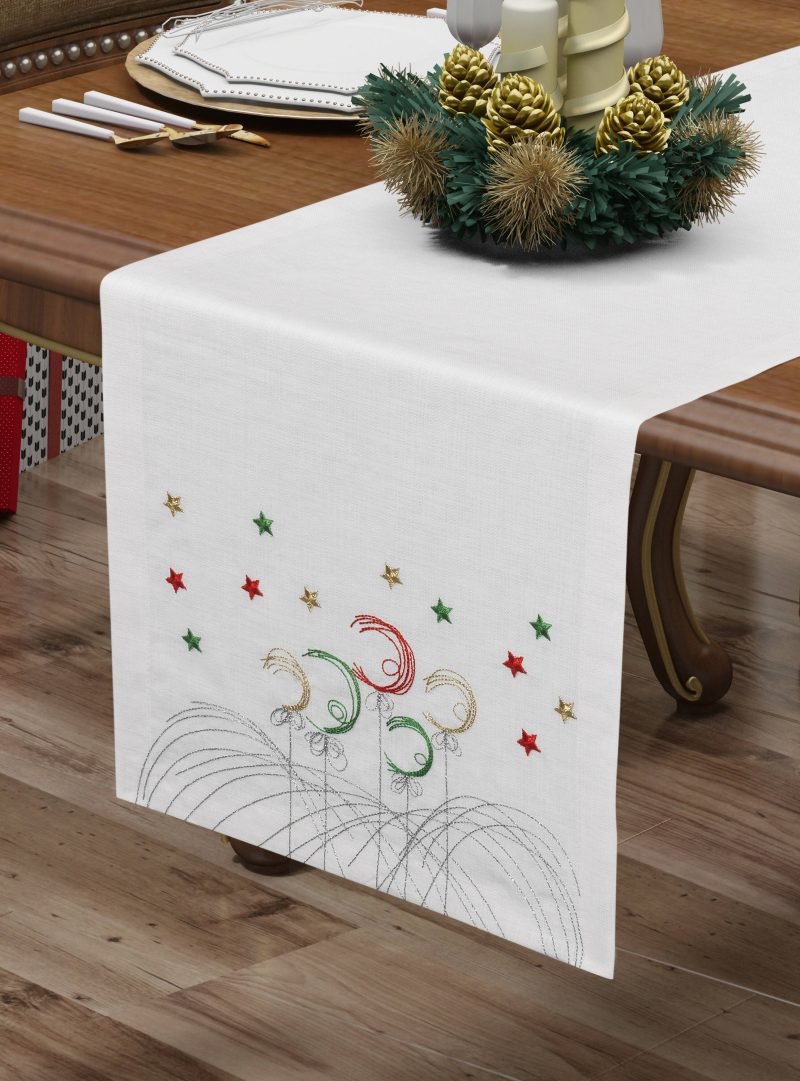 Christmas and Holiday Table Runners - Colorful and Festive, Great for Holiday Decorating - Image 4